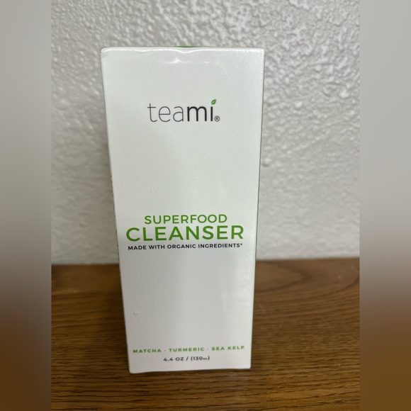 teami Skincare Teami Superfood Cleanser Matcha Turmeric Sea Kelp 4